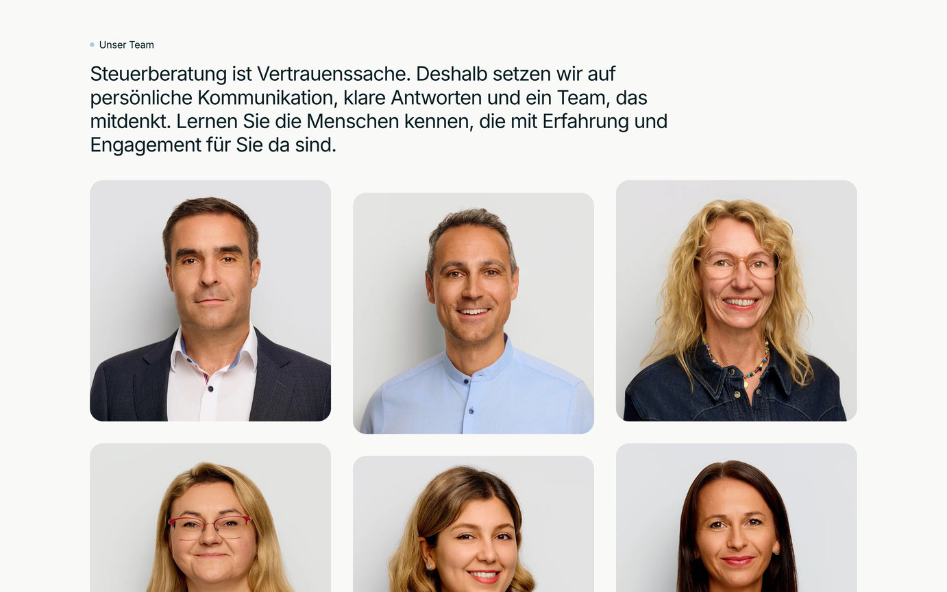 Webdesign Website Layout HPT Steuer